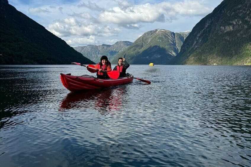 Guided Adventure on Fjord Kayaking in Hellesylt, Norway