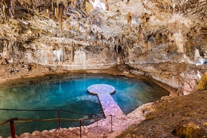 Tour Valladolid, Cenote Suytun and Cenote Oxman from Mérida