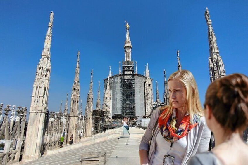 Milan: Duomo Rooftop Terraces and Last Supper Private Tour