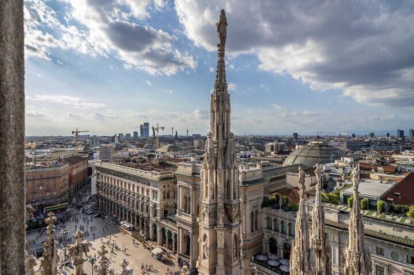 Milan: Duomo Rooftop Terraces and Last Supper Private Tour