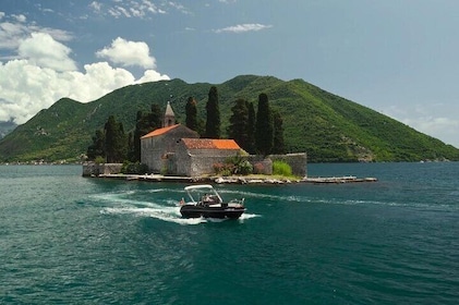 Our Lady of the Rocks and Perast Old Town Boat Tour up to 6pax