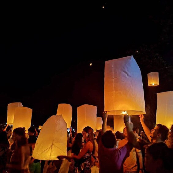 Lanna Lantern Festival 2024 in Thailand