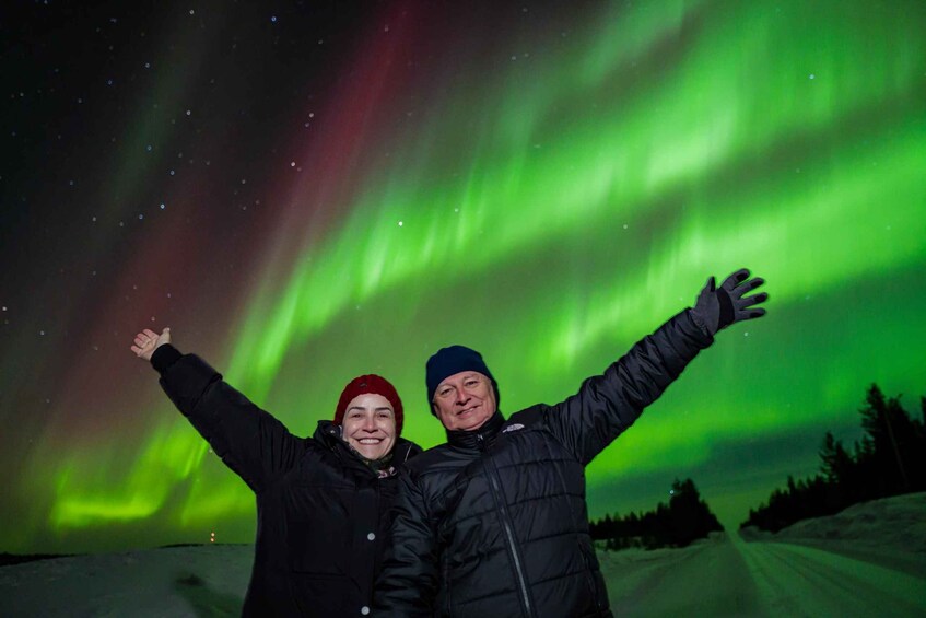 Levi: Private Tour with Guaranteed Northern Lights Sightings