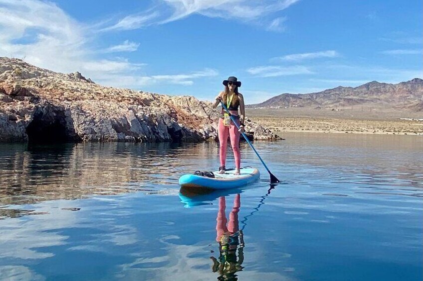 Enjoy the serene waters of Lake Mead