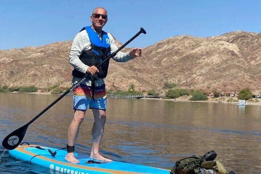 Stand up paddle board guided tour