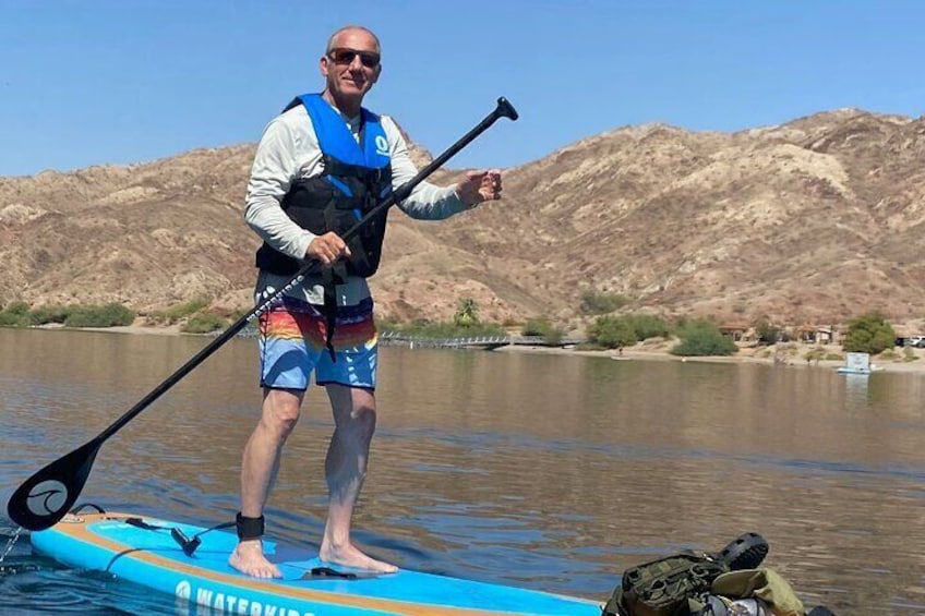 Stand up paddle board guided tour