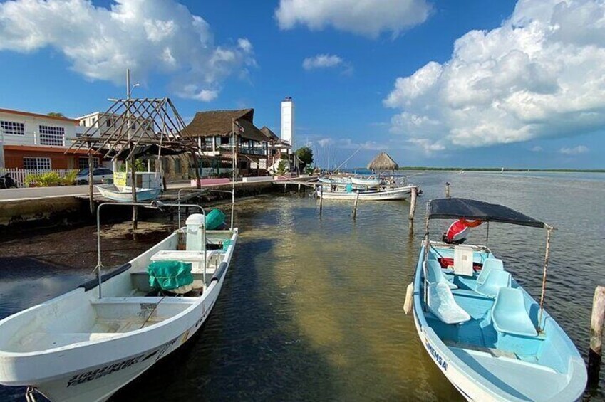 Rio Lagartos Tour Picture the Wondeful Pink Waters and Boat Ride