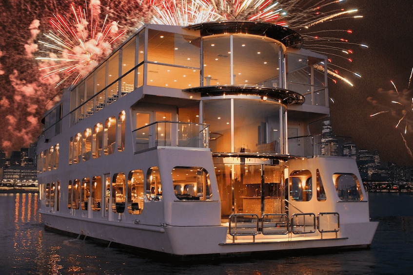 NYC: New Year's Eve Dinner Cruise with Music and Open Bar