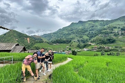 Sapa Local Trekking To Rice Terraces, Traditional Village