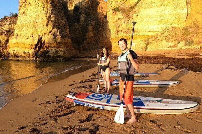 Guided Stand Up Paddle Tour in Lagos Ponta Da Piedade