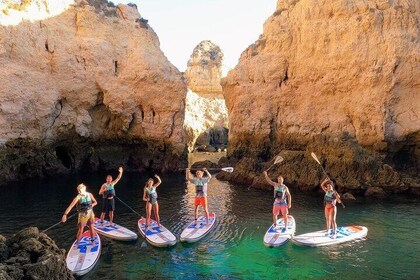 Guided Stand Up Paddle Tour in Lagos Ponta Da Piedade