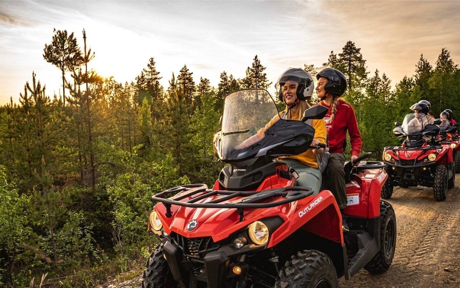Rovaniemi: Quad Bike Wilderness Safari