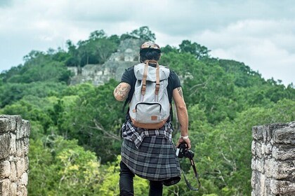 Calakmul, Ancient Maya City from Bacalar or Chetumal