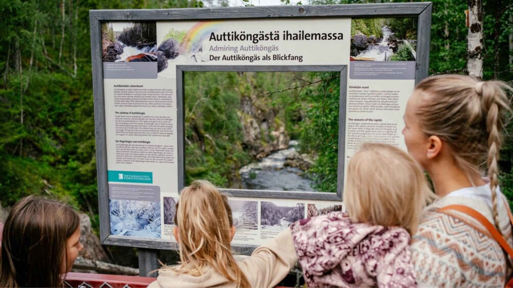 Picture 4 for Activity Rovaniemi: Auttiköngäs Waterfalls Hike Tour & Barbeque