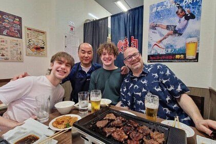 Experience Japanese Culture and Enjoy Yakiniku and Sake