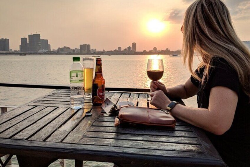 Mekong River in Phnom Peng Cruise