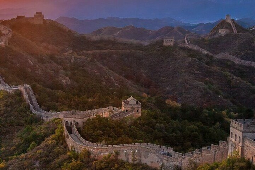 Walking the Great Wall in Beijing