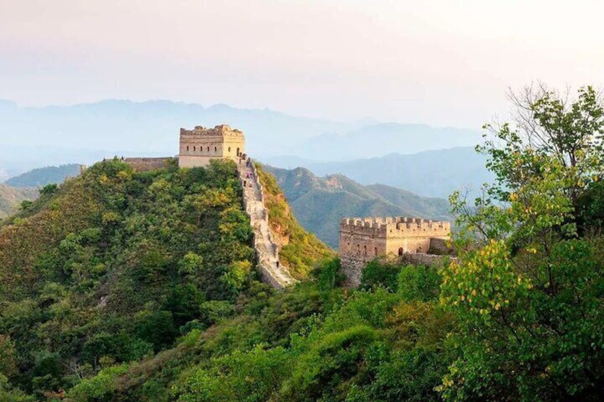 Walking the Great Wall in Beijing