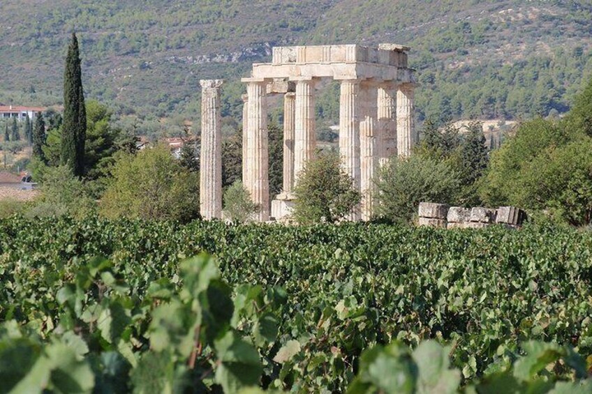 Neme - Wineries & Temple of Zeus