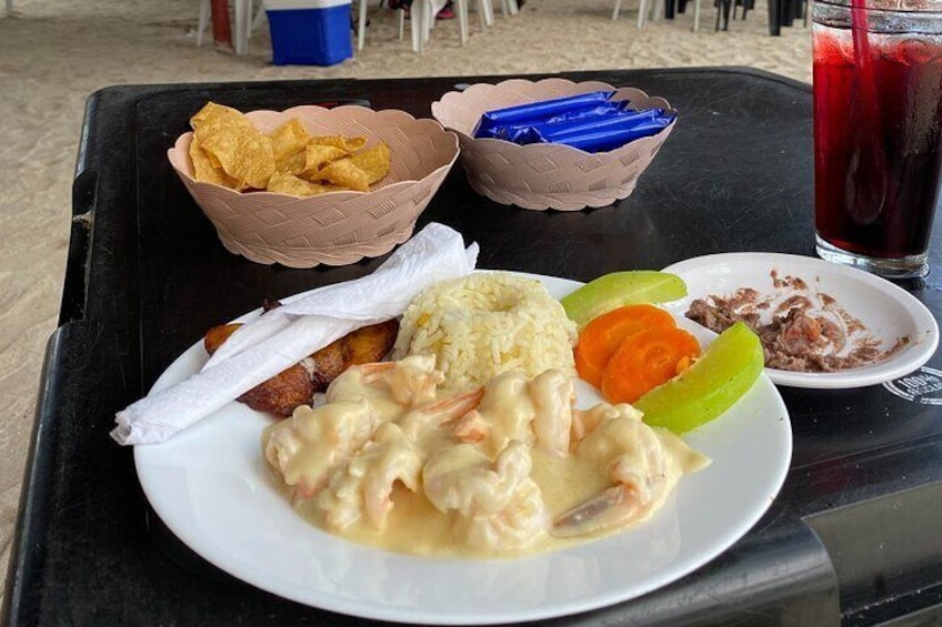 Lunch at the restaurant La Ramada de la Tía Candi