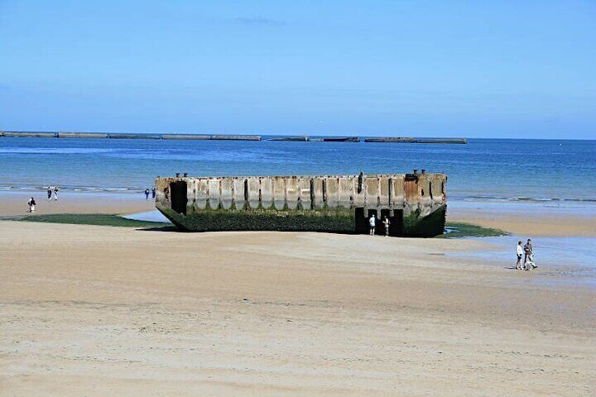 Normandy D-Day Beaches Caen Memorial Private Tour from Paris