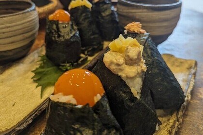 Home Made Onigiri and Matcha Cooking Class