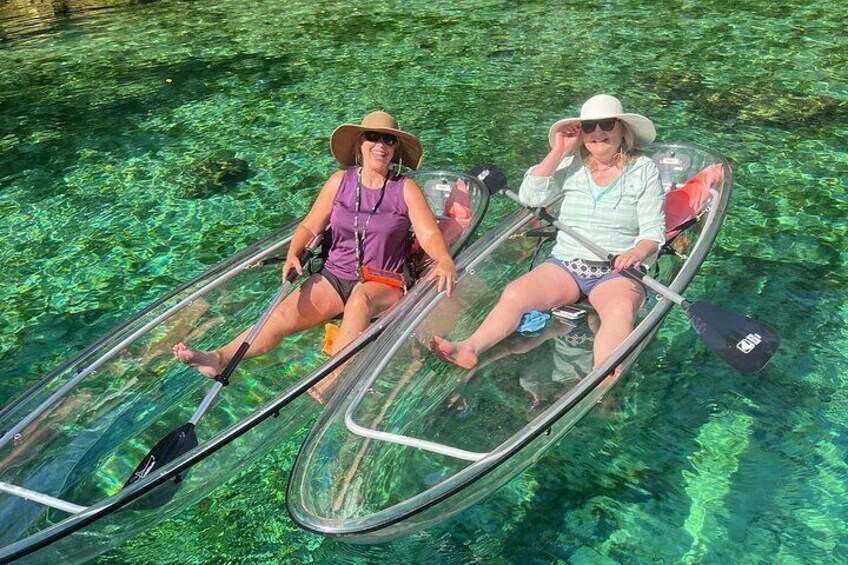 Clear Kayak Spring & Manatee Tour Crystal River with Free Photos