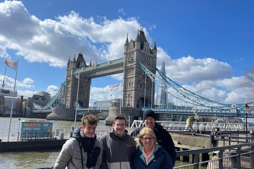 Built in 1896 … Tower Bridge … you have to see it!