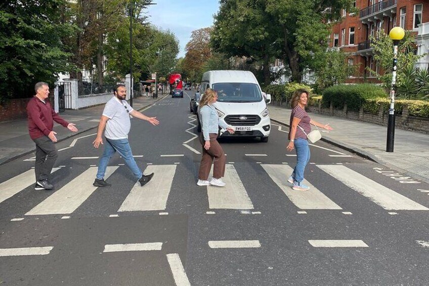 Have fun remaking THE album cover at Abbey Road!