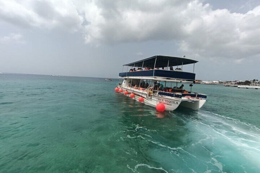 Party Boat Catamaran & Snorkel Tour In Cozumel: All Inclusive