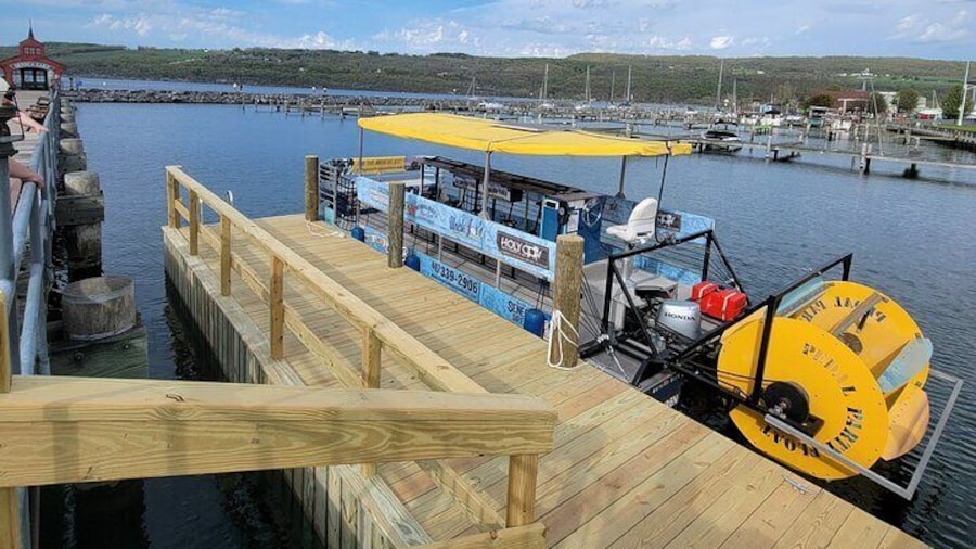 Located at the public pier in Seneca Harbor Park