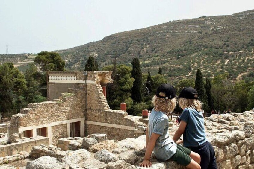 Knossos, Tracing Zeus in Mythic Landscapes & Olive Mill | Private