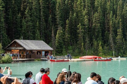 Lake Moraine Lake Louise Johnston Canyon Banffin kaupungin päiväretki