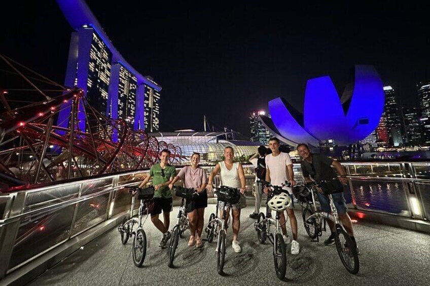 Singapore Light to Night Bike Tour