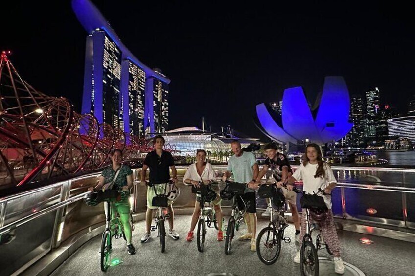 Singapore Light to Night Bike Tour