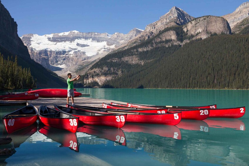 Picture 5 for Activity Banff: Private Shuttle Lake Louise & Johnston Canyon DayTrip