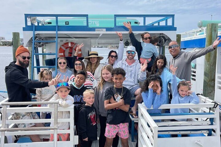 One Hour Harbor Shared Tour with Dolphin Watching 