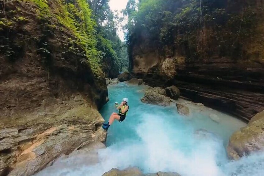 Experience the thrill of canyoneering at Kawasan Falls, descending waterfalls, jumping into pristine pools, and exploring stunning canyons for an unforgettable adventure.

