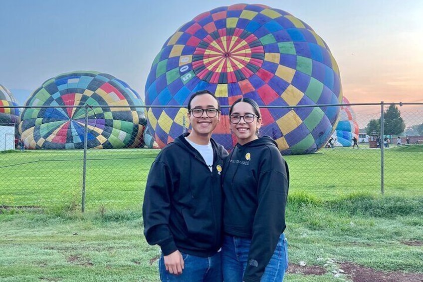 Teotihuacan Tour with Hot Air Balloon Flight Experience