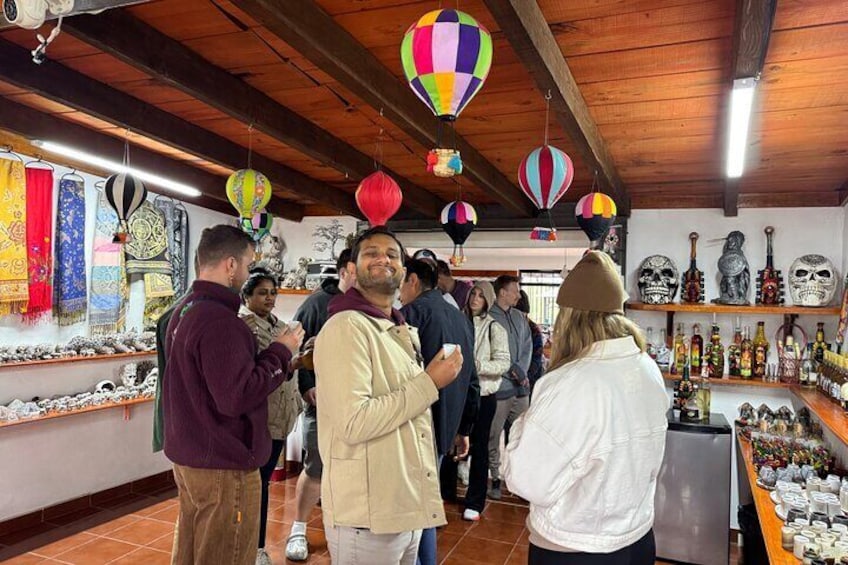 Balloon flight in Teotihucan from Mexico City