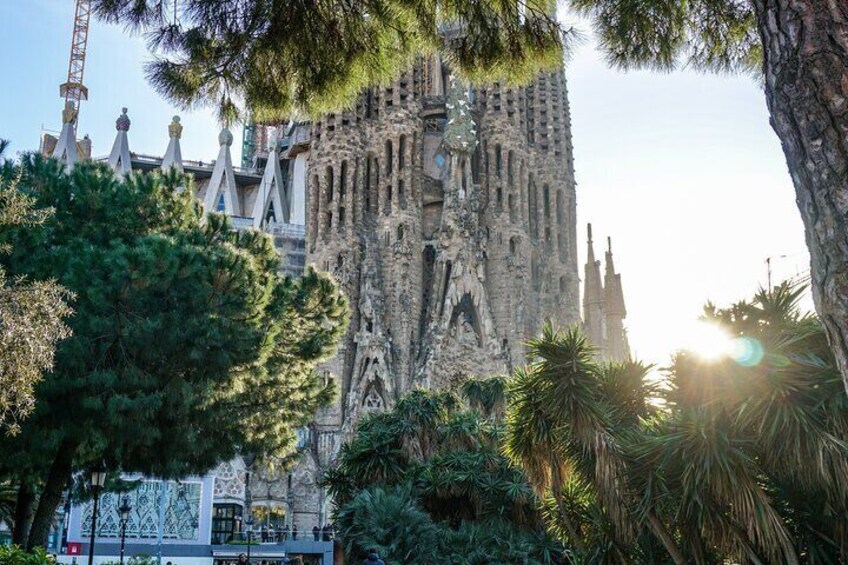 Private tour of Barcelona from Madrid by fast train