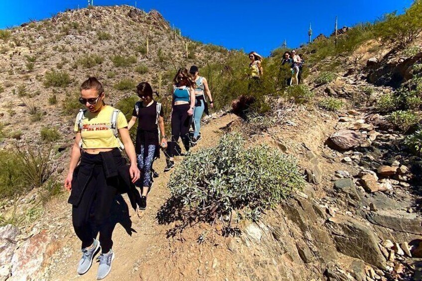 Scottsdale Bachelorette Party Guided Hike 