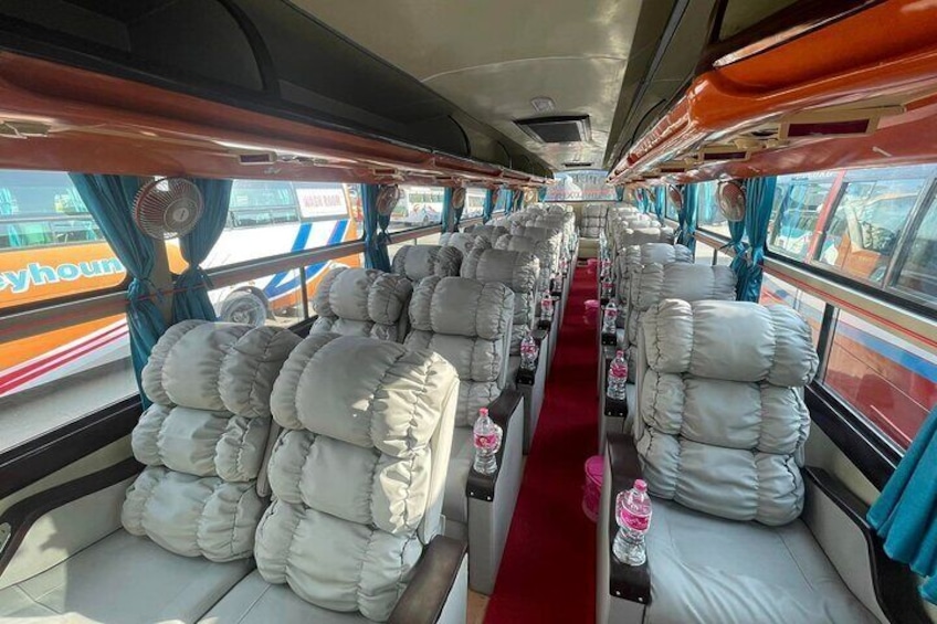 Kathmandu to Pokhara Sofa Seat Tourist Bus