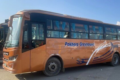 Kathmandu to Pokhara Sofa Seat Tourist Bus