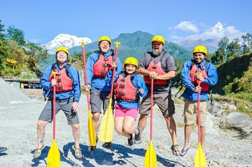 Half Day Fusre Khola River Rafting from Pokhara