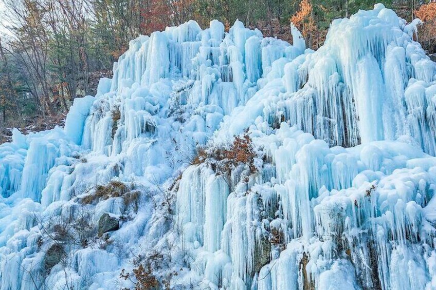 Half Day Tour to Eobi Ice Valley and Nami Island