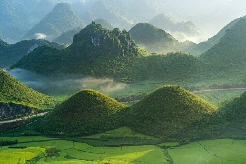 Quang Ba Twin Mountain 