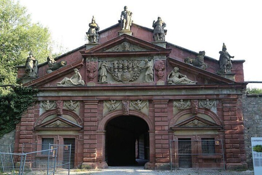 Wuerzburg Castle Gate