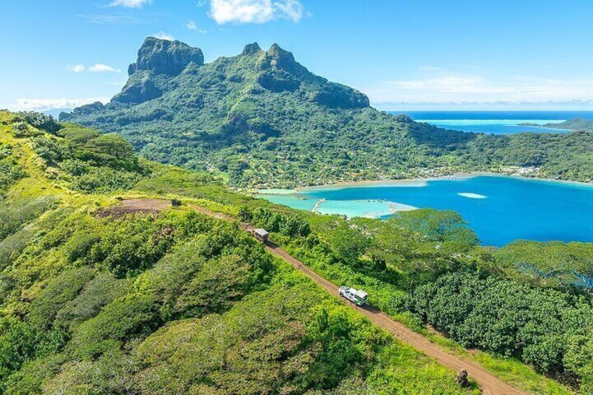 4X4 ISLAND TOUR, SAFARI OFF ROAD, Bora Bora VIEWPOINT, FAANUI VIEWPOINT, PAREO ARTIST, VISIT MARAE FAANUI, QUADS TOUR, JET SKI TOUR, PRIVATE TOUR, PRIVATE SPOT MONT POPOTI, ANTENNA VIEWPOINT 