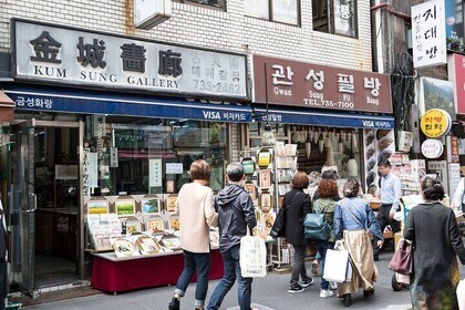Tour vegetariano por la ciudad de Seúl / Grupo pequeño / 8 máx.